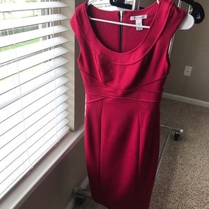 WHBM red dress